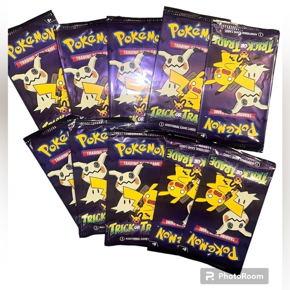 Pokemon Other Packs Of Trick Or Trade Pokemon Trading Cards Poshmark